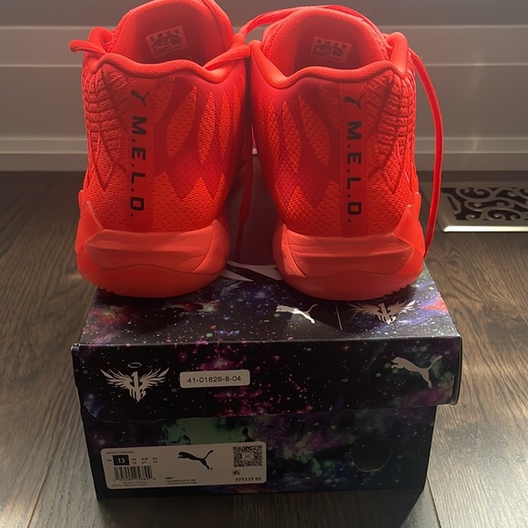PUMA x LAMELO BALL MB.01 Men's Basketball Shoes “Red Blast” - “Fiery red” - Picture 4 of 11